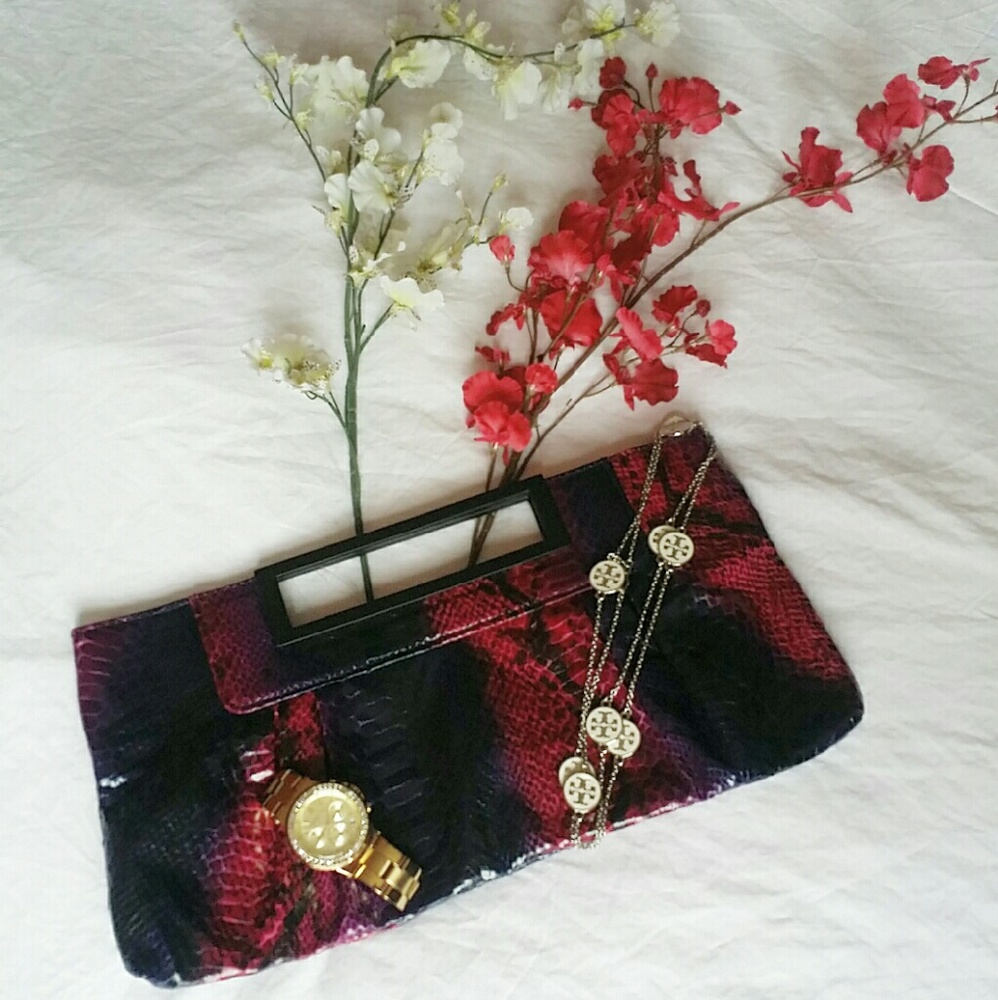 |LAST SALE|🌴HP🌴•Dorothy Perkins Snake Clutch•